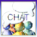 Chat di comunicazione con lo staf